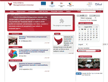 Tablet Screenshot of management-universitar.ro